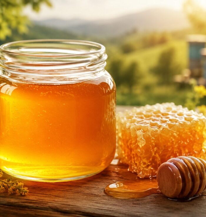عسل نحل طبيعي عالي الجودة من Natural Organic Honey