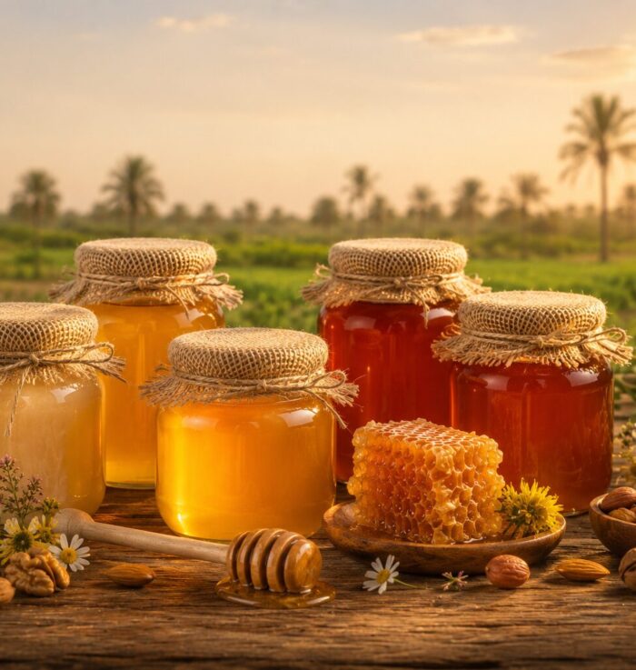 عسل طبيعي في السوق المصري وأنواعه من Natural Organic Honey
