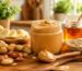 عسل وزبدة الفول السوداني للدايت من Natural Organic Honey