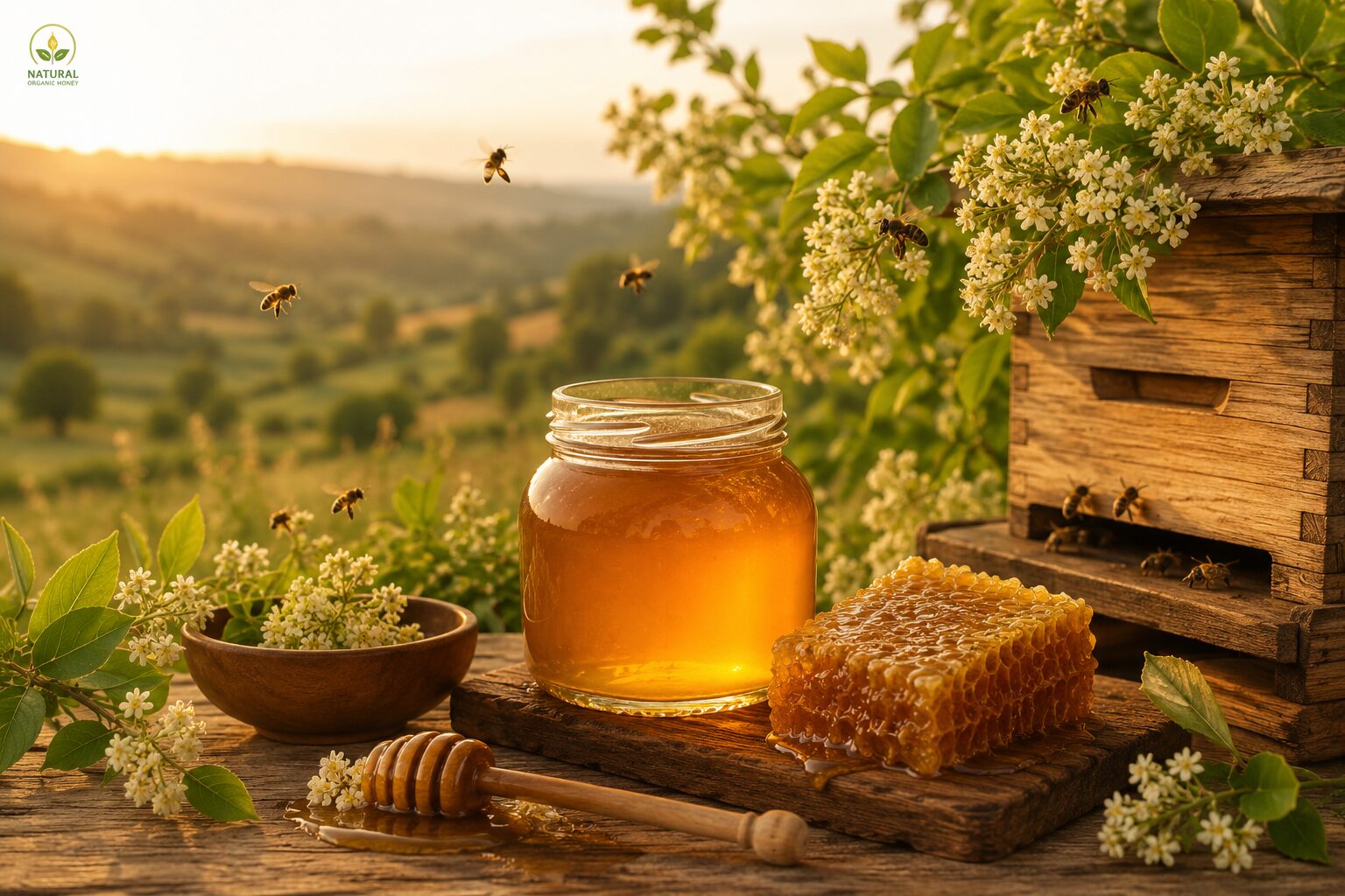 عسل السدر الأصلي للبيع في مصر من Natural Organic Honey