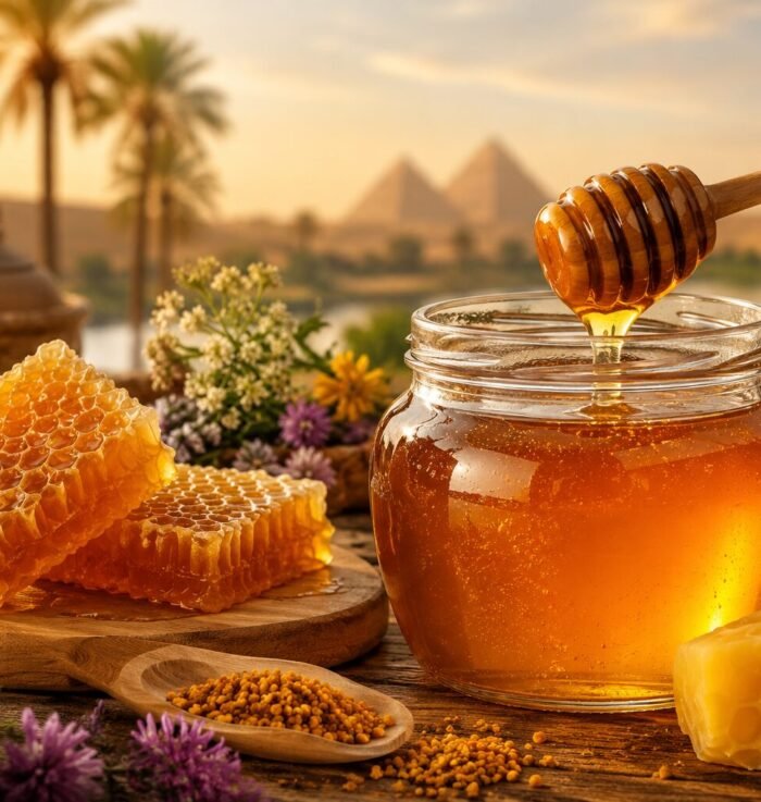 عسل نحل أصلي في مصر بعلامات واضحة من Natural Organic Honey