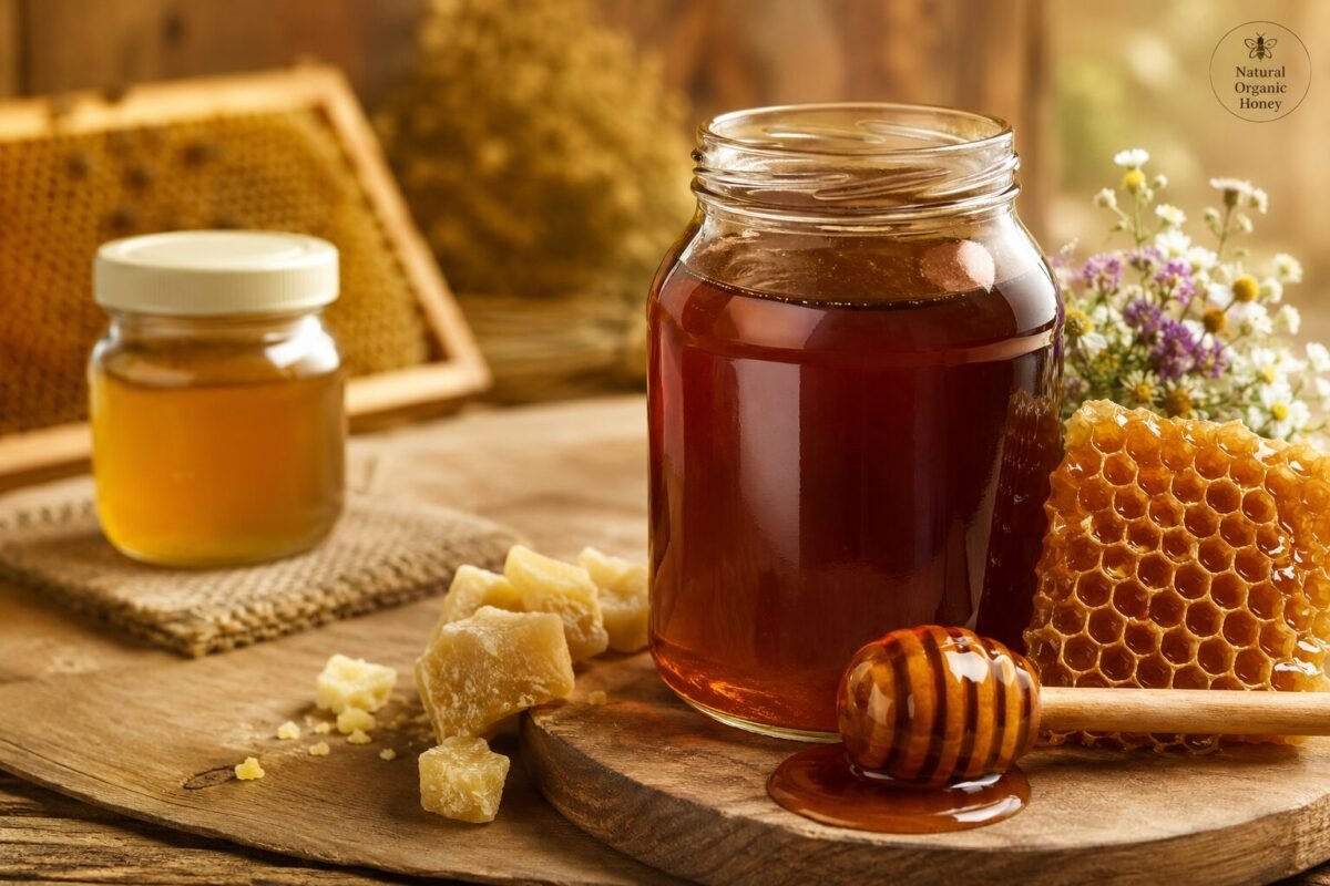 عسل السدر الأصلي ضد الغش في الأسواق من Natural Organic Honey