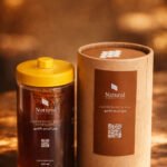 عسل البرسيم بالشمع الطبيعي