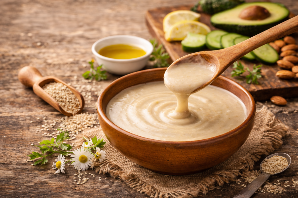 طحينة سمسم بدون سكر: 4 فوائد صحية لاستخدامها يوميًا