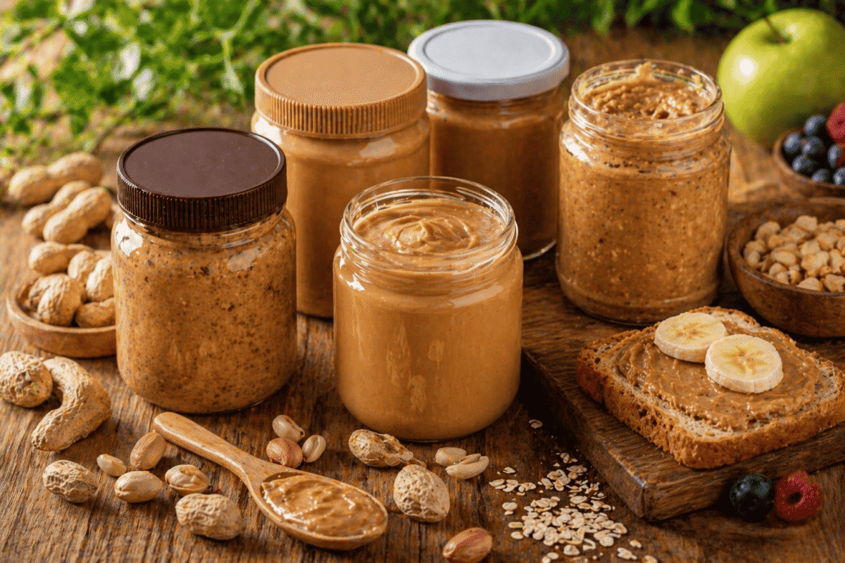 زبدة فول سوداني صحية