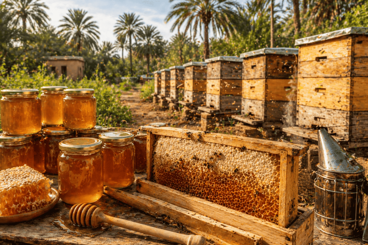 مناحل العسل الطبيعي في مصر