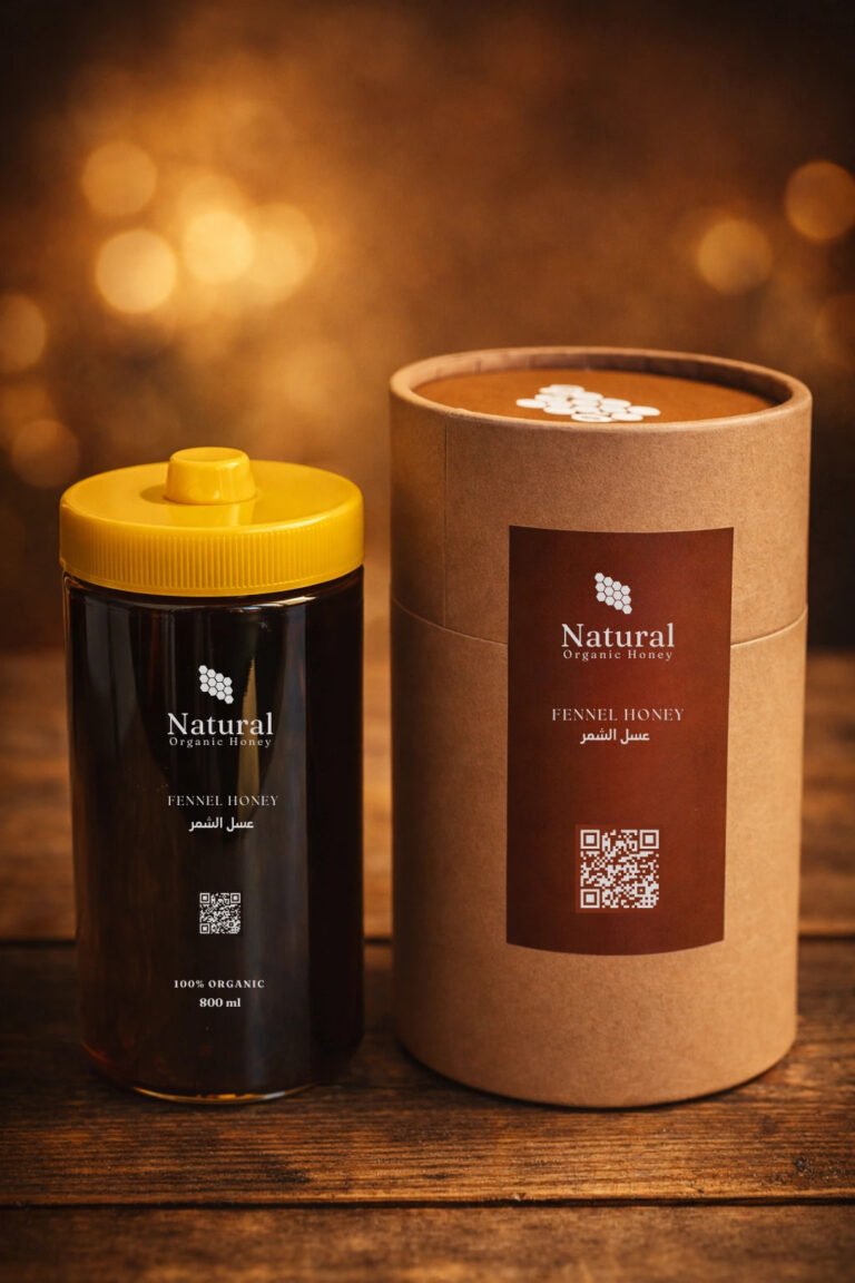 عسل شمر طبيعي مصري