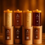 باقة الغذاء الصحي مع عسل موالح وعسل زهرة البرسيم