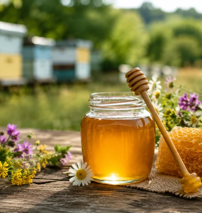 عسل خفيف للاستخدام اليومي في مصر من Natural Organic Honey