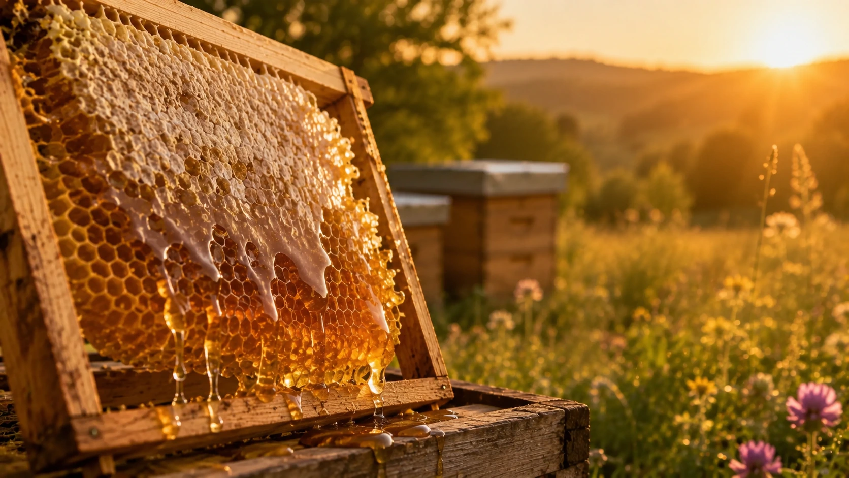عسل سدر بالشمع من Natural Organic Honey