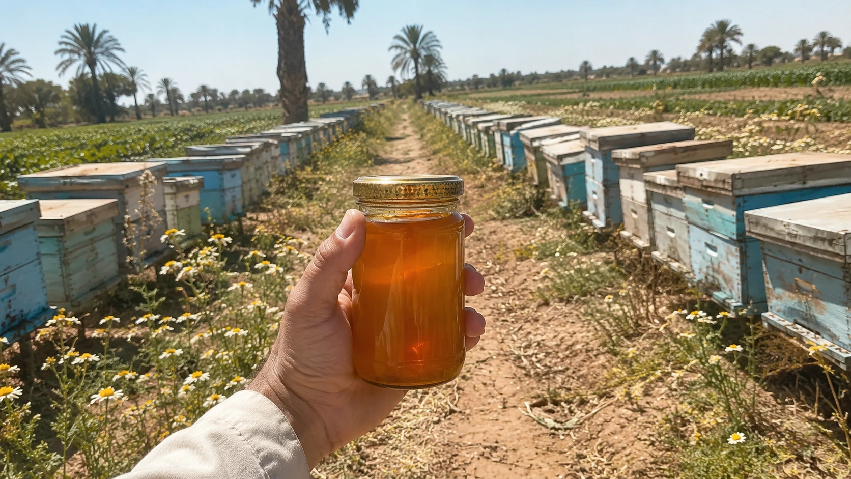 عسل مع الحليب من Natural Organic Honey