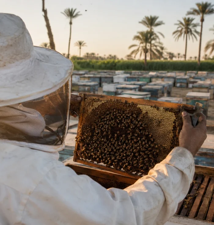 عسل خام بدون إضافات من Natural Organic Honey