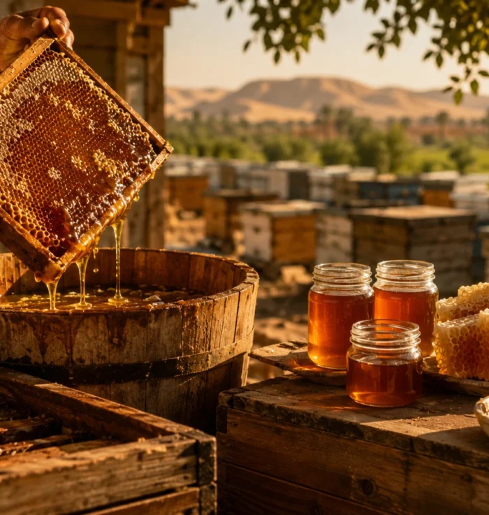 عسل الأكاسيا الأبيض من Natural Organic Honey