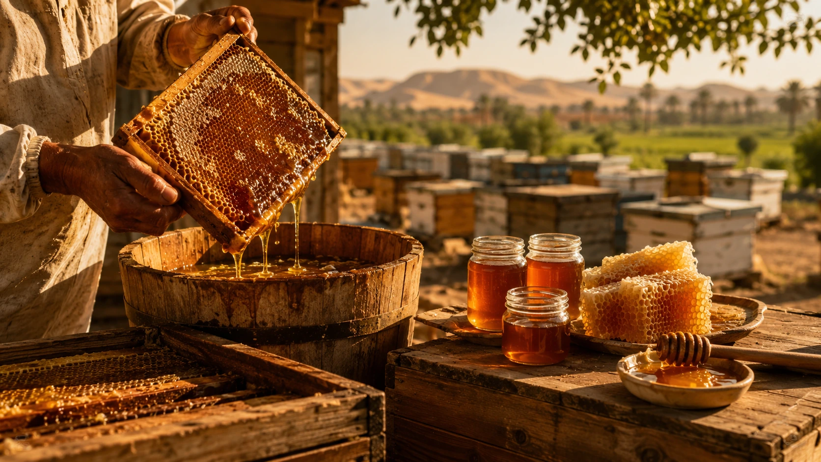 عسل الأكاسيا الأبيض من Natural Organic Honey