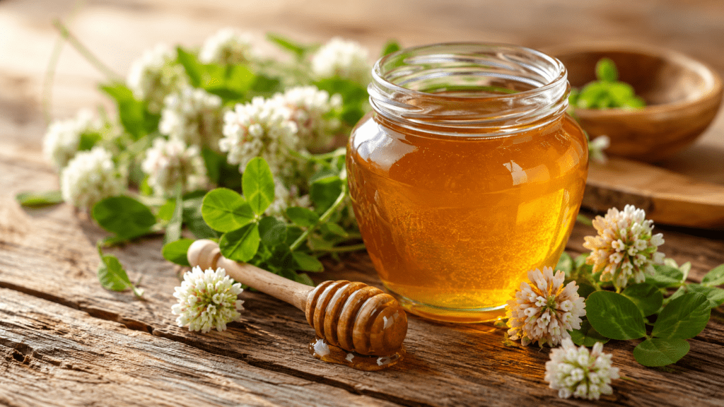 دليل عسل البرسيم الطبيعي من Natural Organic Honey