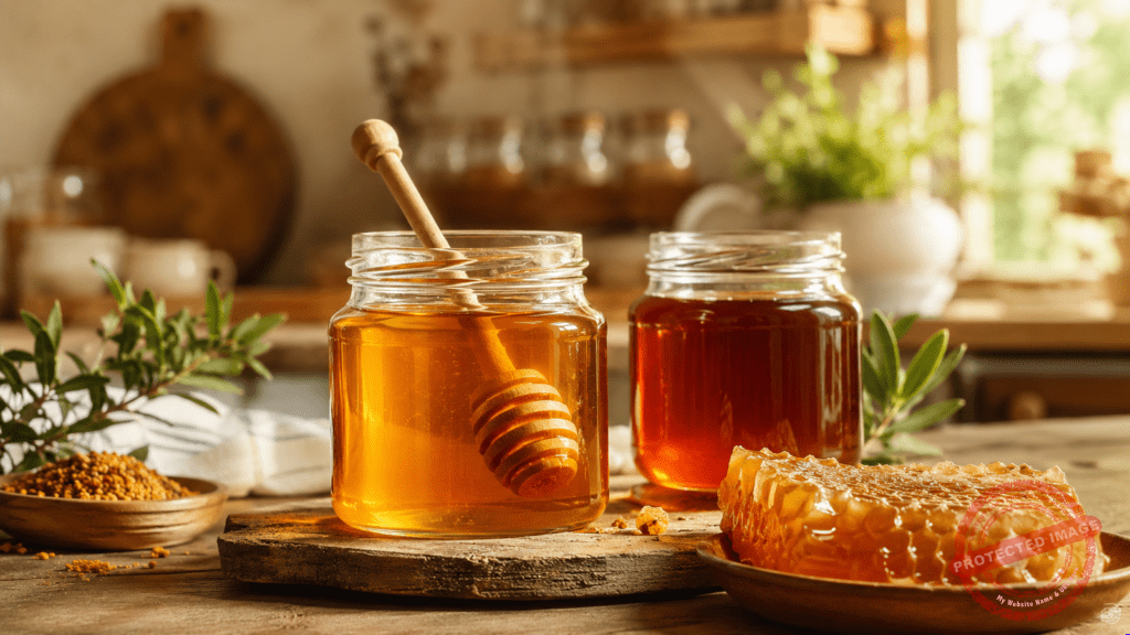 الفرق بين عسل السدر الجبلي وأنواع العسل من Natural Organic Honey