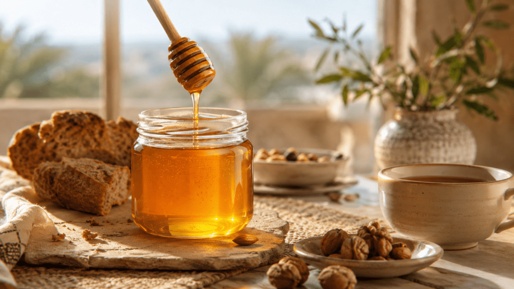 فوائد عسل السدر المصري للاستخدام اليومي من Natural Organic Honey