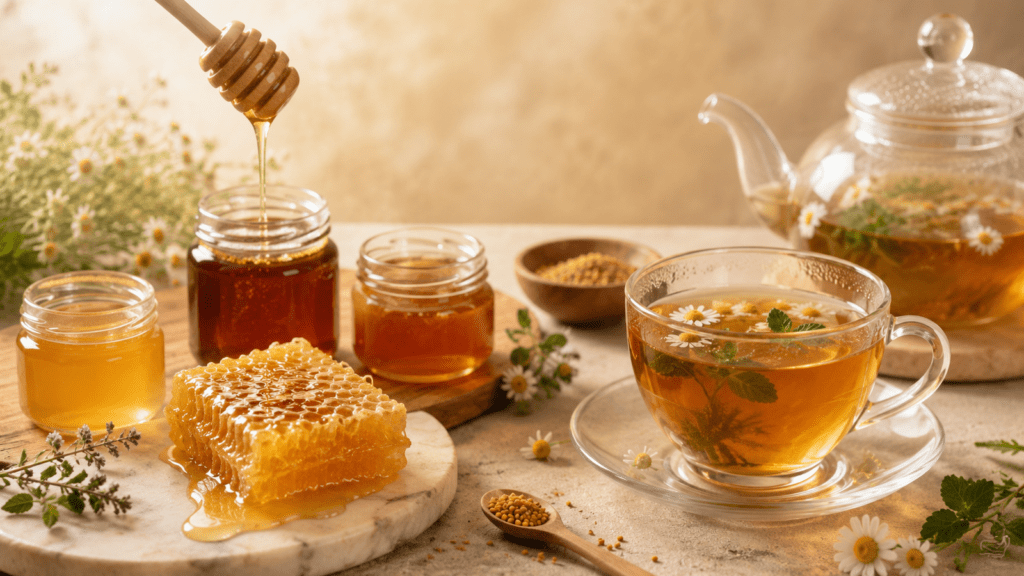 عسل النحل قبل النوم من Natural Organic Honey