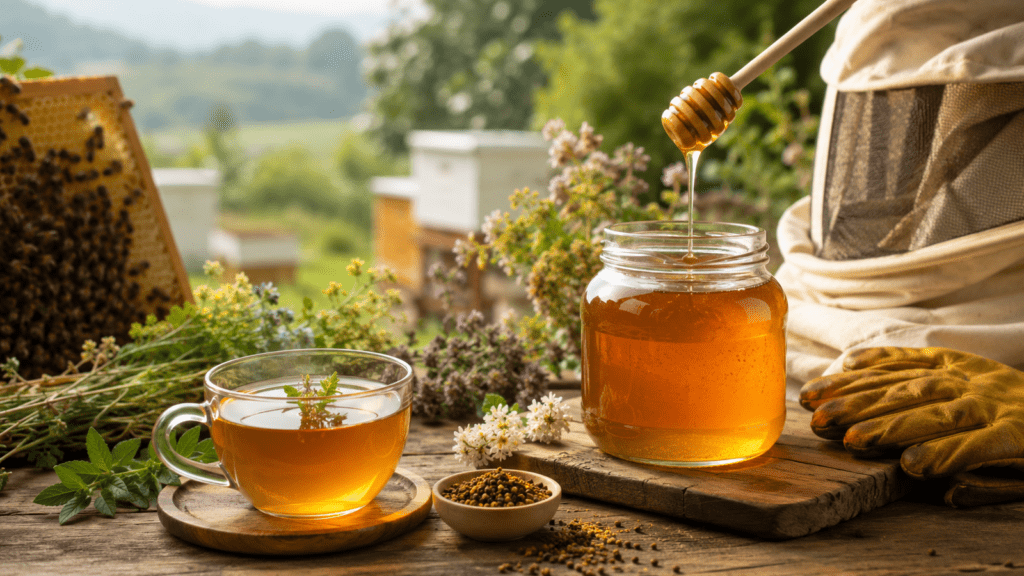 أسرار إنتاج العسل العضوي الطبيعي من Natural Organic Honey