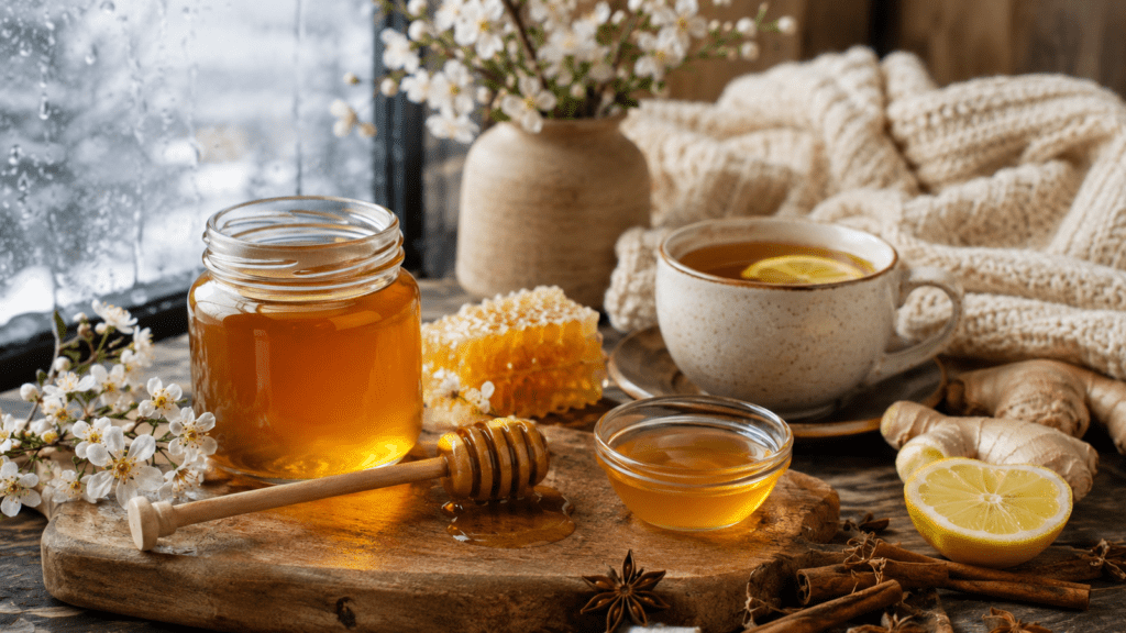 طريقة استخدام عسل النحل في الشتاء من Natural Organic Honey