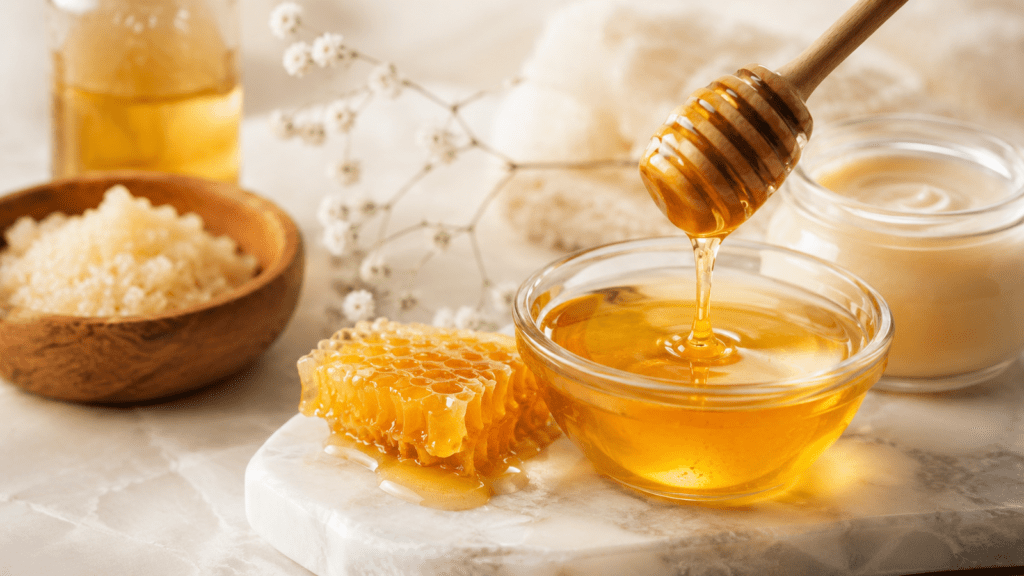 وصفات عسل للبشرة في البيت من Natural Organic Honey