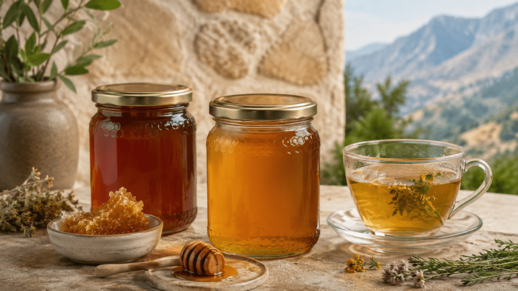 الفرق بين عسل السدر المصري والعسل الجبلي من Natural Organic Honey