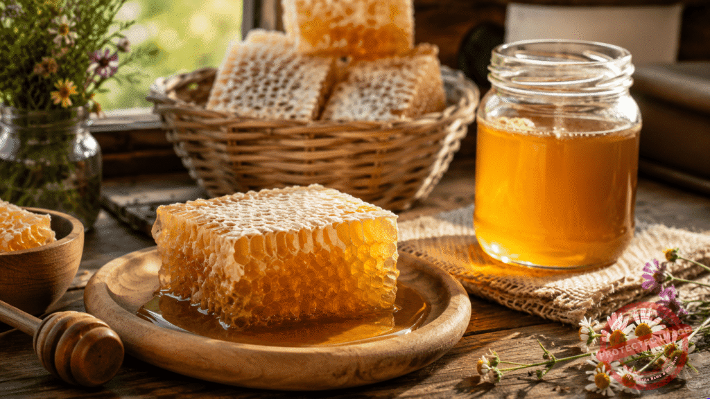 العسل المصري الطبيعي في فطار البيت من Natural Organic Honey
