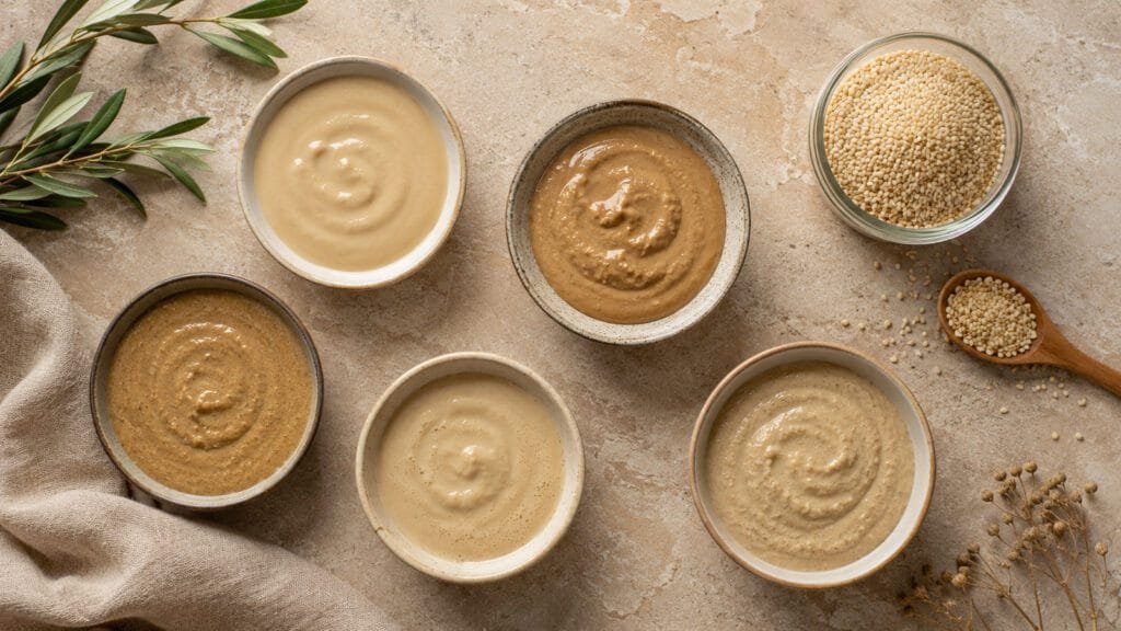 طحينة سمسم طبيعية بدون إضافات من Natural Organic Honey