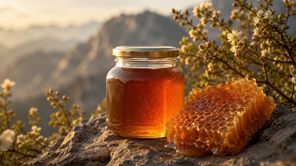 عسل السدر الجبلي الأصلي من Natural Organic Honey بصورة طبيعية مناسبة للمقال