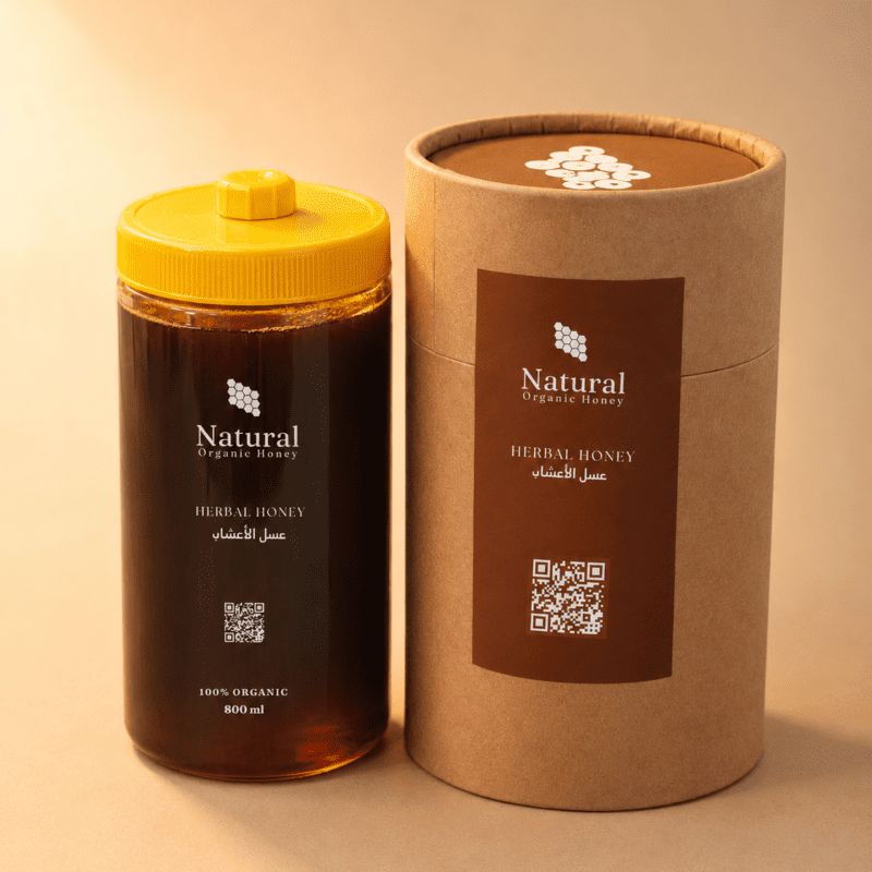 عسل حبة البركة من Natural Organic Honey - عسل حبة البركة