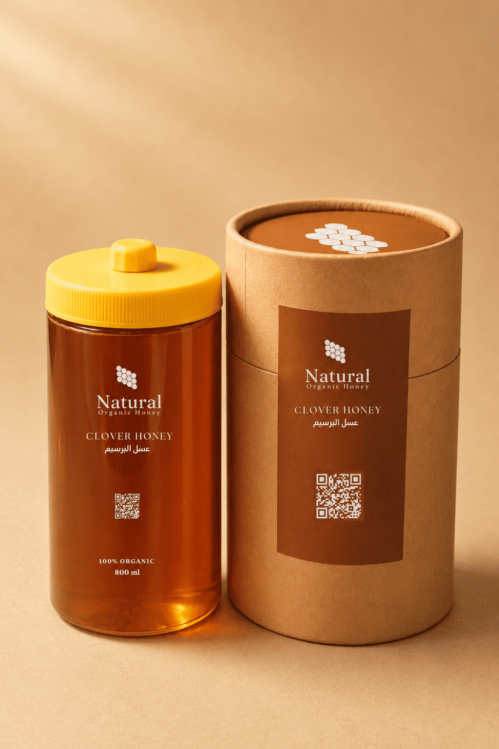 عسل زهرة البرسيم من Natural Organic Honey - عسل زهرة البرسيم
