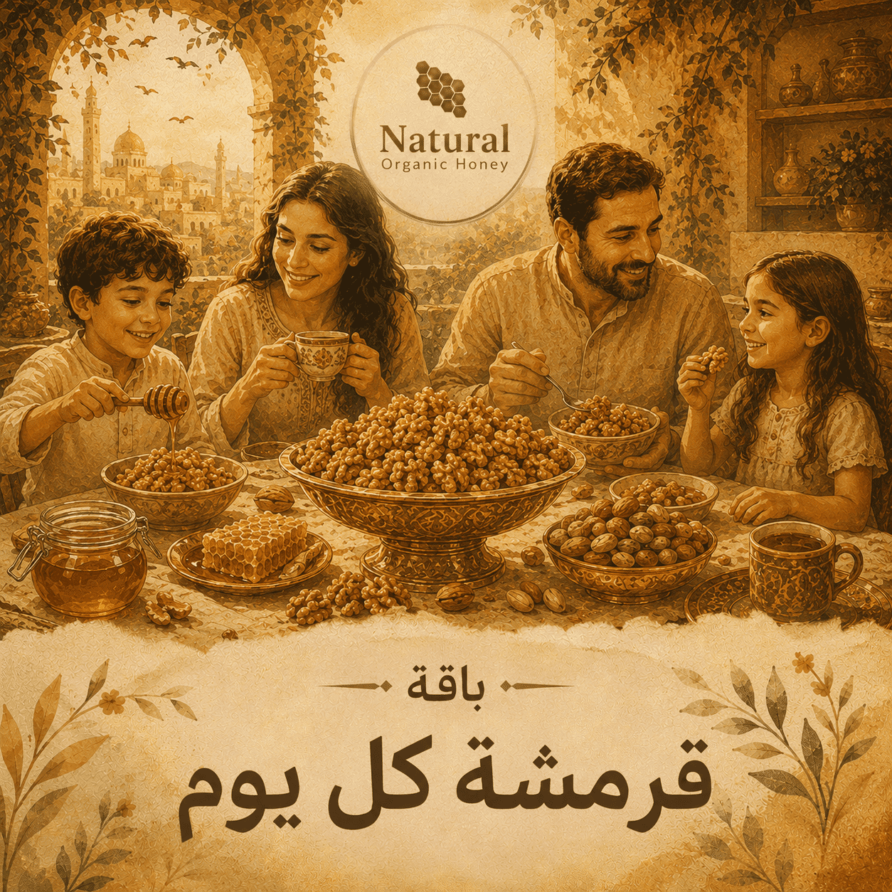 باقة قرمشة كل يوم من Natural Organic Honey - باقة قرمشة كل يوم