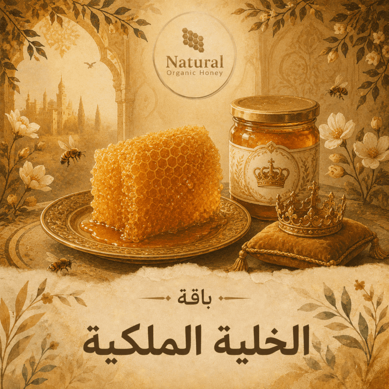 باقة الخلية الملكية من Natural Organic Honey - باقة الخلية الملكية