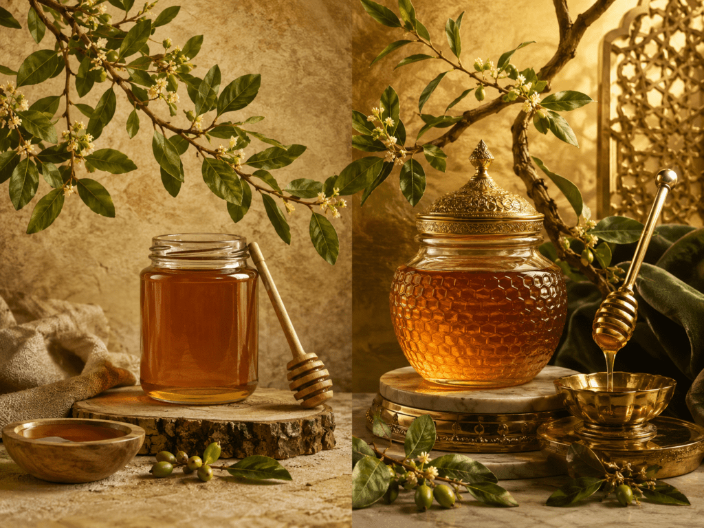 فوائد عسل بالمكسرات واستخداماته من Natural Organic Honey